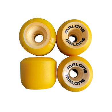Malone - wheels for skateboard yellow
