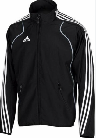 Adidas - jas  - T8 - jongeren - 505158 - zwart & wit 