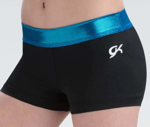 GK - Workout short - Comfort Fit Mystique Waistband 1426Light blue