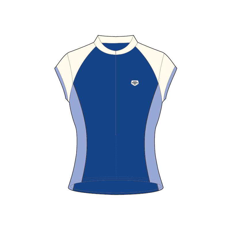 Parentini - Cycling jersey women's - 13525 slipstreamBlue