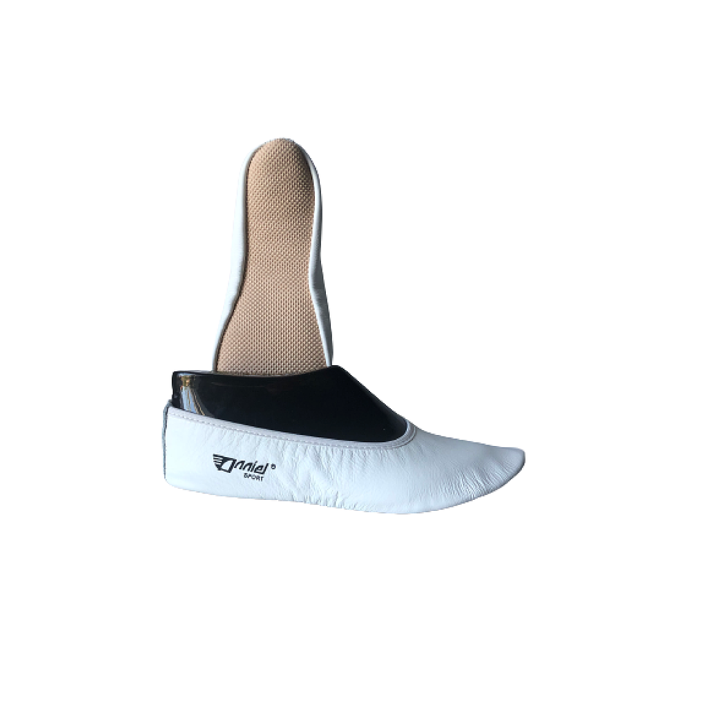 Anniel - Gymnastic slipper 2019Gommy sole White