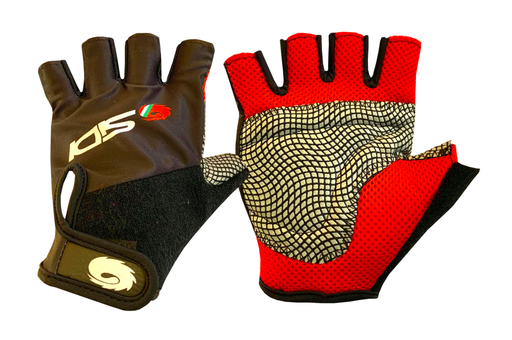 Sidi - RC2 Summer Cycling gloves -Black/Red Red