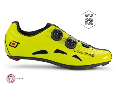 Crono - Futura 2 -Road Carbon Race shoe - Yellow Fluo Fluo yellow