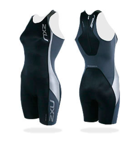 2XU - Combinaison de triathlon super élite pour hommes WT1221D - Noir Black