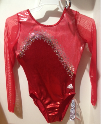 Adidas - Leotard CL1411 -Red/silver Red