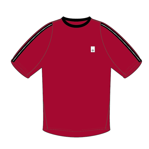 Descente - Flatiron Short sleeve tee 13321Red Red