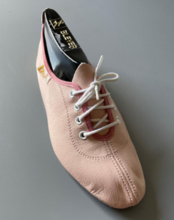Bleyer - Jazz ballet shoe - 7420attached heel Pink Pink
