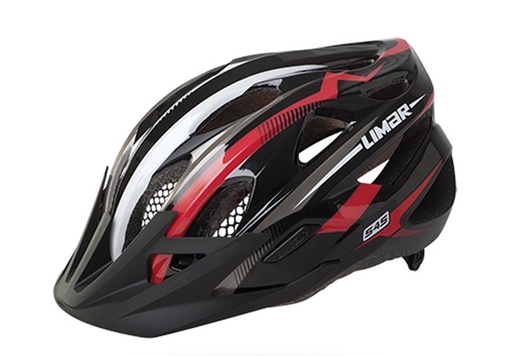 Limar - 545 Cycling helmet MTB -Black/red