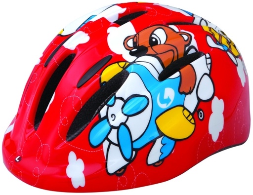  Limar - Casque de cyclisme 124 pour enfants - Flyer Rouge Red