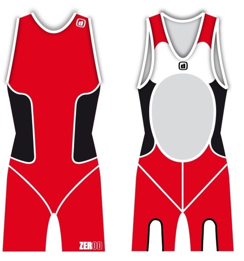 ZeroD - oSuit - CMOSUIT olympic distance trisuitWoman Red Red