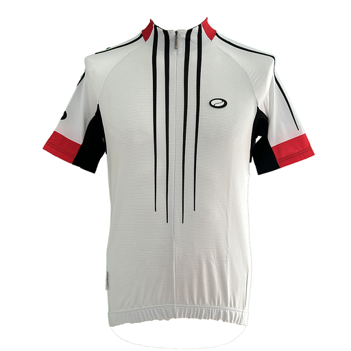 Parentini - Maillot de cyclisme V398 blanc White