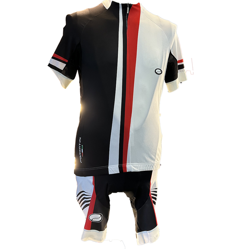 Parentini - Jersey + ShortV426 Black/red White White
