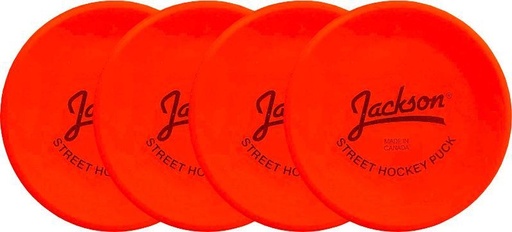 Jackson - Set de 4 palets de hockey Indoor - Orange