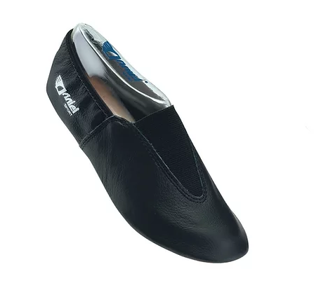 Anniel - Gymnastic slipper - 2024 Olympia - Leather/gummi Elasti Black