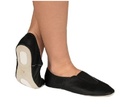 Anniel - Gymnastic slipper MIXTED 2038 - Leather mixed soleNoir