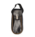Obut - Petanque bag -Leather bag black