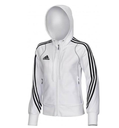 Adidas - Hoody - T8 - youth  -504901 - white & black